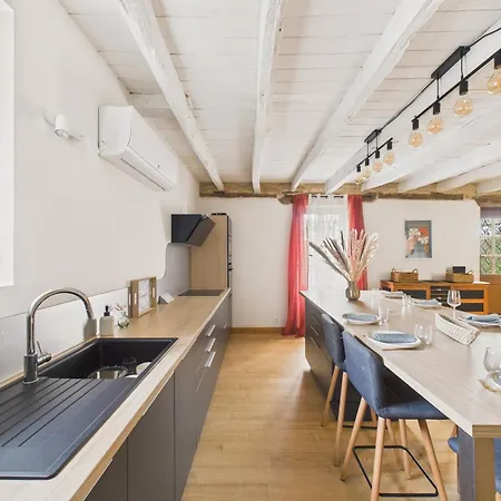 別荘 Superbe Maison Avec Piscine Et Jardin Pour 8 *